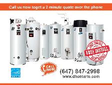Water Heater SALE on Now! ALL Tank Types & Brands Available