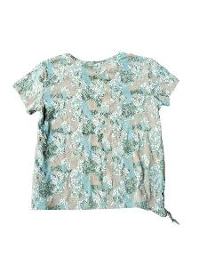 Joe Fresh Girls Botanical Print Side Tie T-Shirt – Size XL (14) - Photo 3