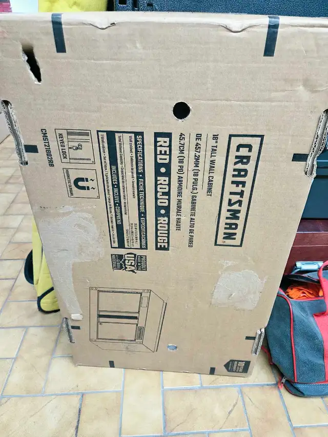 Cabinet pour mur de garage