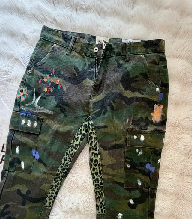 Gallery Dept. Mens Camo Pants Brand New w Tags