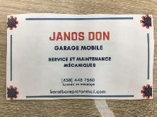 Jesus Saves self-employed mobile mechanic.
