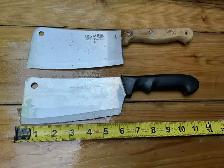 Olympia & Cobra Stainless Steel Meat Cleavers  !
