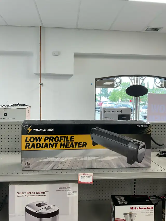 low profile radiant heater
