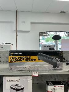 low profile radiant heater