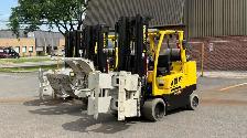 Forklift Hyster with Roll Clamp, Chariot elevateur Cascade Attac - Photo 6
