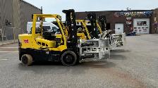 Forklift Hyster with Roll Clamp, Chariot elevateur Cascade Attac - Photo 8