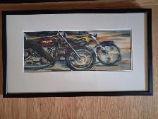 IRON HORSES PRINT
