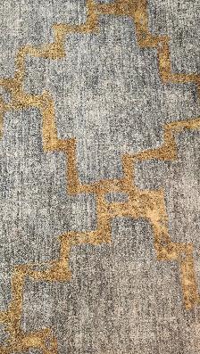 AREA RUG GREY & GOLD - Photo 2