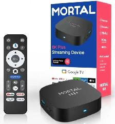 Mortal 8K Plus Streaming Device 8GB/128GB Dual WiFi 2.4G/5.8G