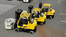 Chariot elevateur Hyster avec Les Attachment Cascade Roll Clamp - Photo 4
