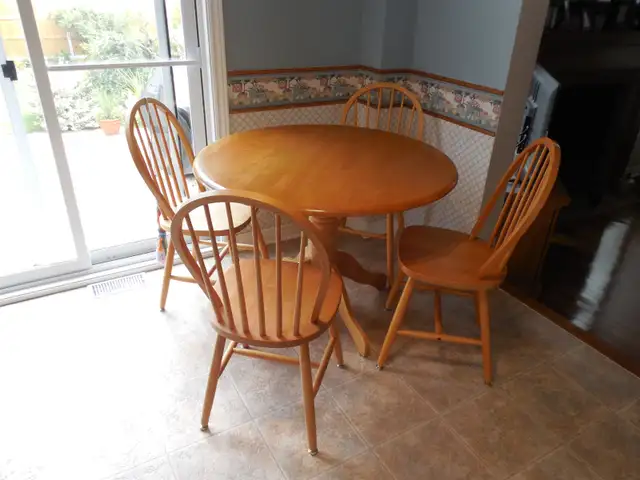 Kitchen Table with Four Chairs