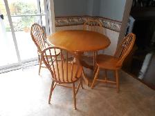 Kitchen Table with Four Chairs