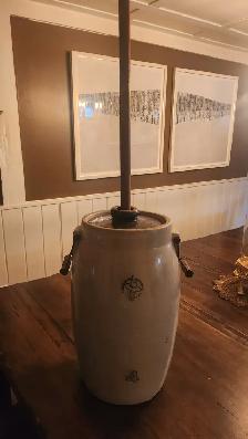 ANTIQUE BUTTER CHURN EXCELLLENT CONDITION - Photo 4