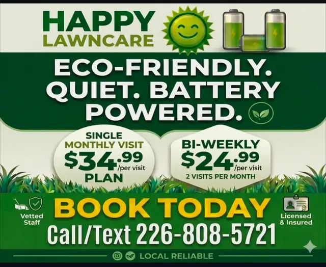 lawn Care -mow and trim