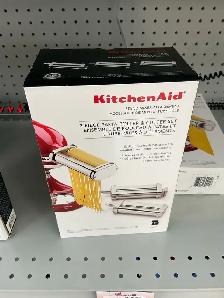 kitchen aid 3-piece pasta roller & cutter set