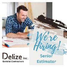 HIRING Senior Estimator - Construction