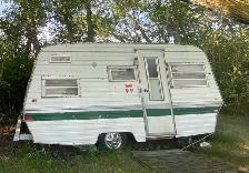 Free 16-foot trailer for ice fishing shack