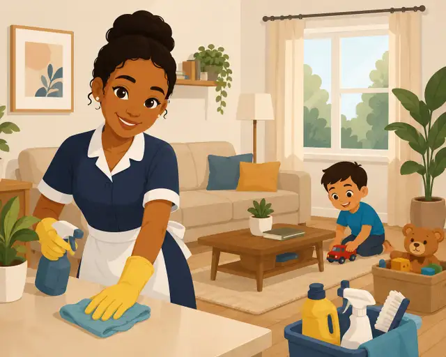 Live In Housekeeper & Childcare Full time-Hamilton