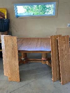 Solid Oak Dining Room Suite - Photo 2