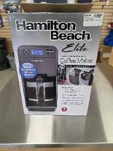 Hamilton beach elite coffee maker
