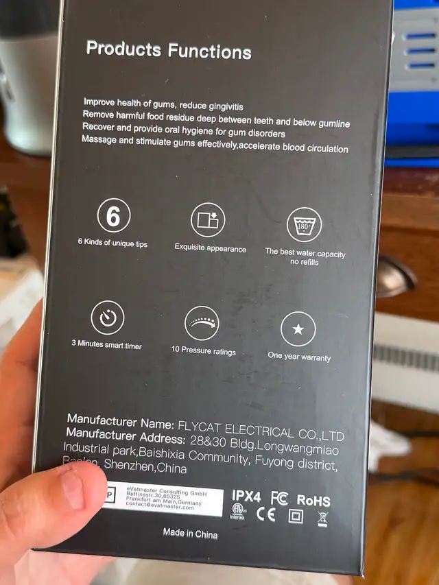 Brand new water electric water flosser