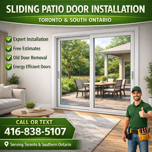 New Sliding Patio Doors