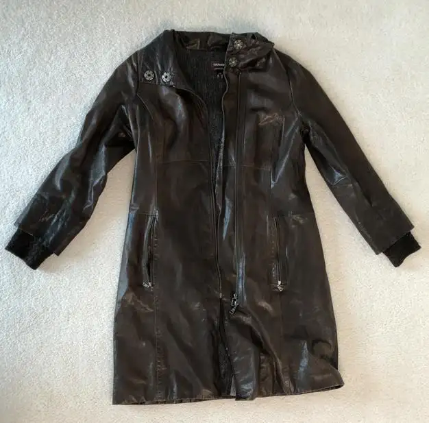 Danier leather coat (women's large)
