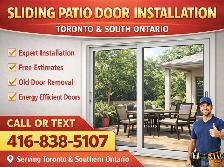 Sliding Patio Doors with Installation