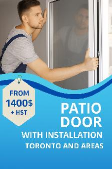 Sliding Patio Doors Installed by Professionals