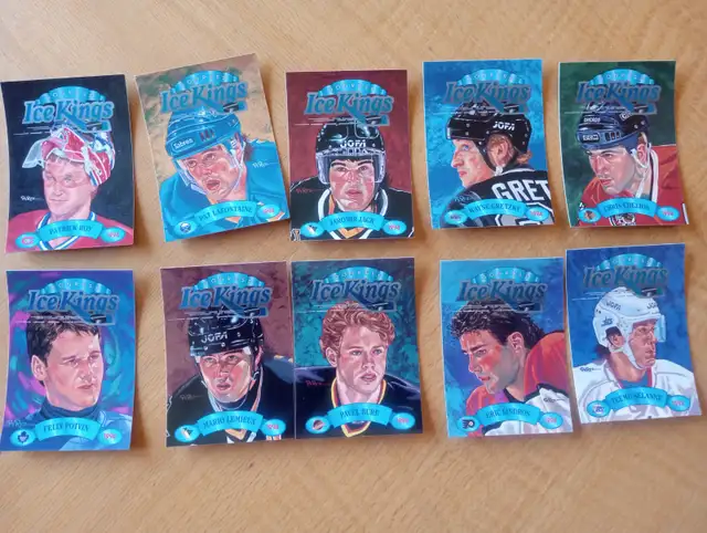 Carte Hockey Donruss Ice Kings 1993-94 Série10 cartes 120726-191