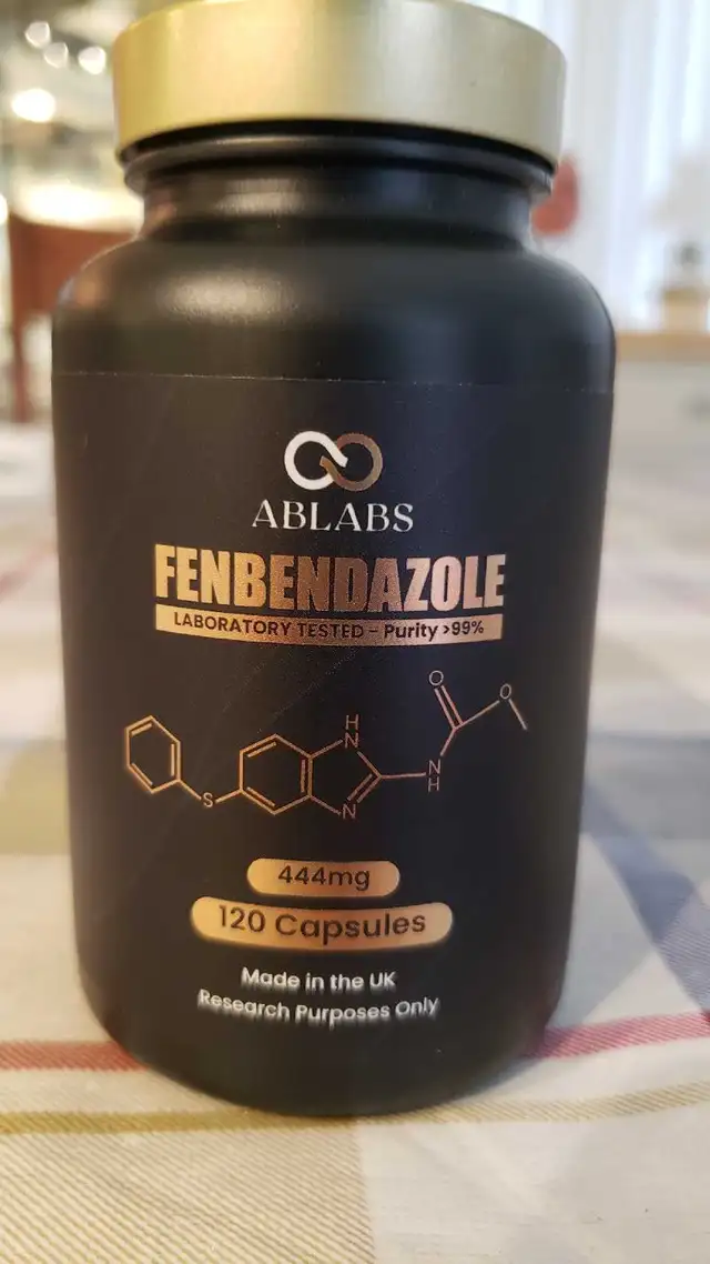 Fenbendazole 444mg 120 capsules