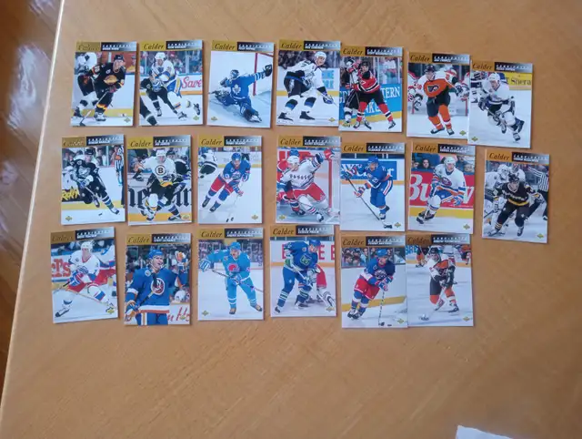 Carte Hockey Upper Deck Calder 1992-93 Série 20 cartes120726-984