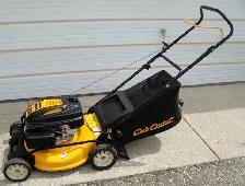 CUB CADET READ BAG GAS LAWNMOWER