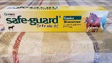 Safe-Guard equine dewormer  (fenbendazole)