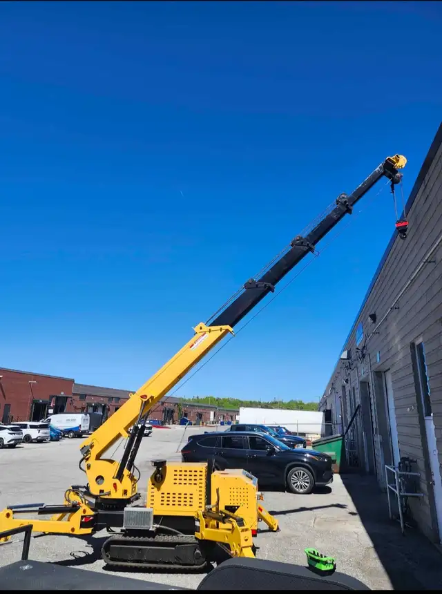 3-Ton Spider Crane / Boom Lift - Lightly Used, Fully Refurbished