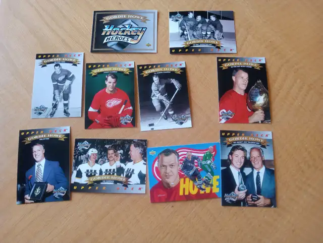 Carte Hockey Upper Deck Gordie Howe Heroes 1992-93 (120726-969