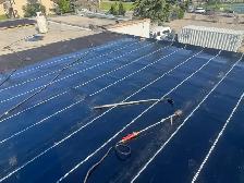 flat Roofer torch on