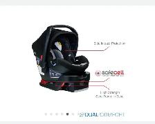 Britax B-Agile complete travel system Car seat  carrier stroller - Photo 3