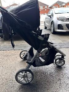 Britax B-Agile complete travel system Car seat  carrier stroller - Photo 9