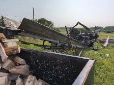 Large PTO Driven Grapple Wood Processor & 5 cord Dump Trailer. - Photo 6