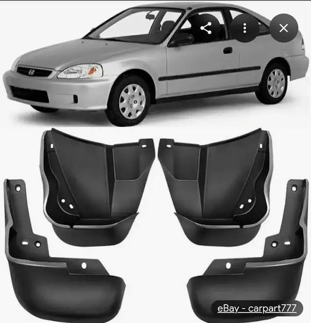 OEM 1996-2000 Honda Civic mud flaps