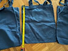Small Tote bags (5) in navy blue 13.5'x15' - Photo 2