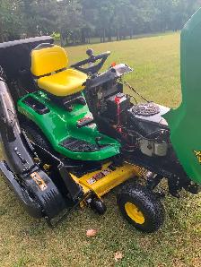 John Deere lawn tractor for sale 324 quad steering 548 hours - Photo 10