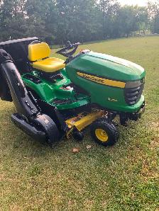 John Deere lawn tractor for sale 324 quad steering 548 hours - Photo 11