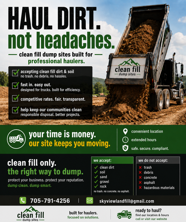 DUMP SITES - CLEAN FILL