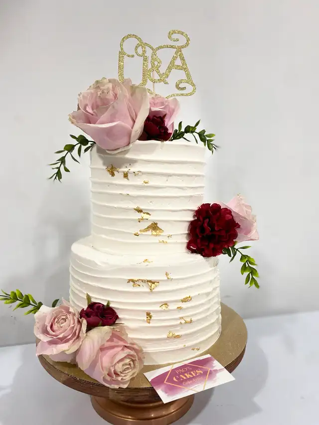Burlington Bakery wedding cakes and desserts