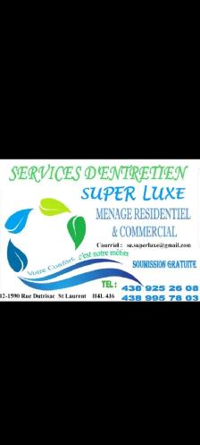 ménage résidentiel