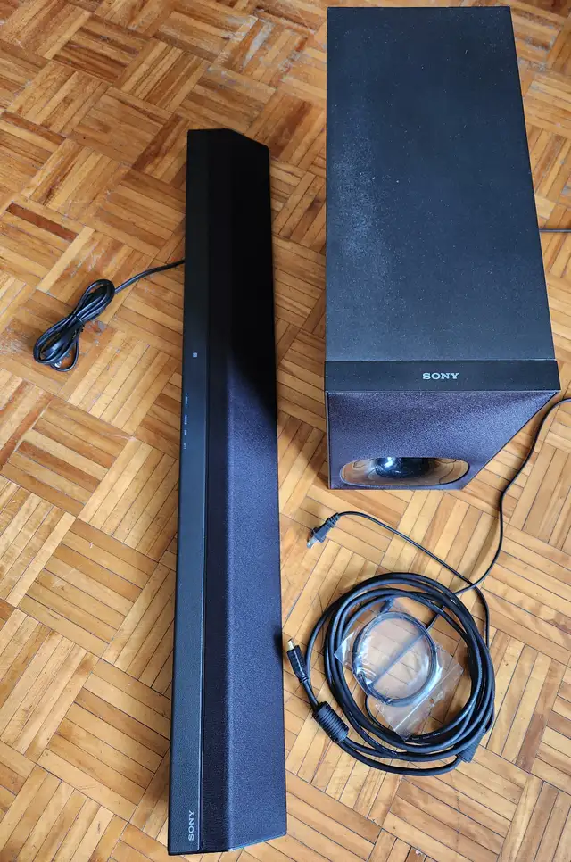 Soundbar Sony 2.1 Ch & Wireless Subwoofer (300W Peak)