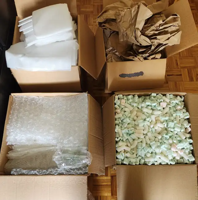 Moving & Shipping Supplies - Bulk (Bubble-Foam-Paper)