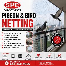 Pigeon Netting for Condo Balconies | Bird Proofing | Free Quote